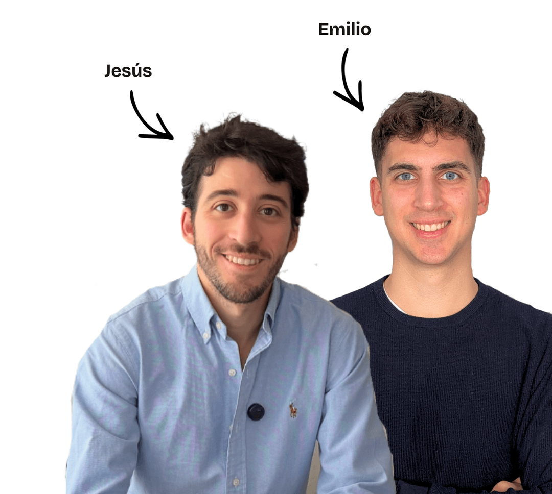Jesús Arias y Emilio García, fundadores de IA en Español