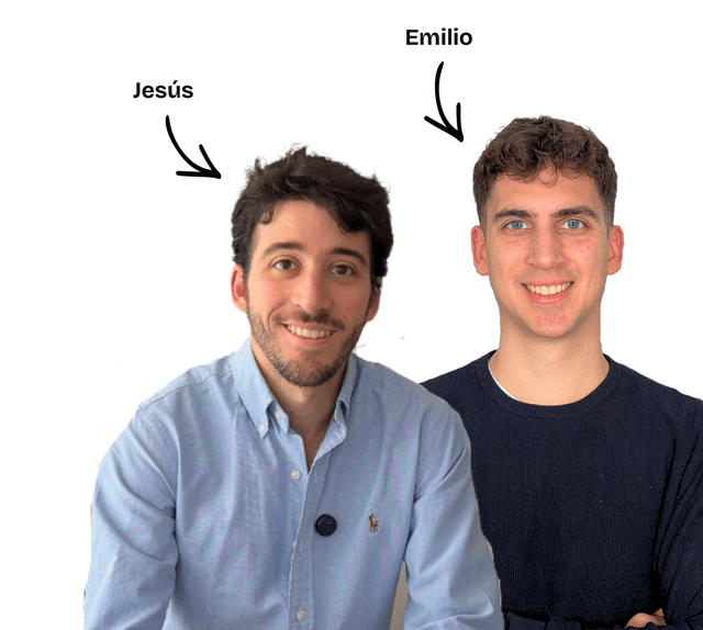 Jesús Arias y Emilio García, fundadores de IA en Español